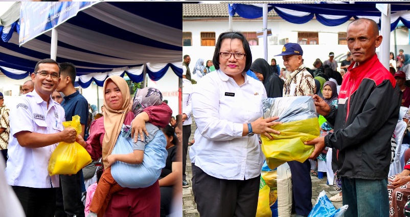 Dinsos P3A Kota Siantar Salurkan Ribuan Paket Bantuan Rehabilitasi Sosial Dasar