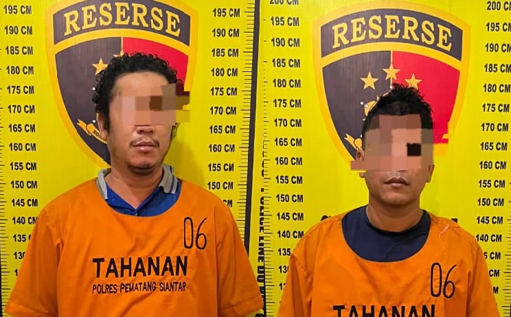 Dua Penadah Emas Batangan Curian dari Pasar Horas, Diringkus Pores Siantar di Madina 