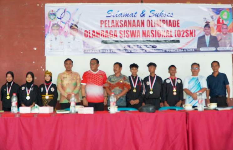 Teratai Kembang Raih Juara Umum  O2SN Tingkat Kota Pematangsiantar