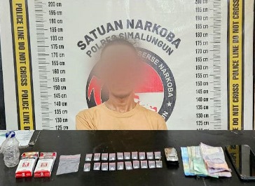 Polres Simalungun Ringkus Pemilik Sabu 2,53 Gram