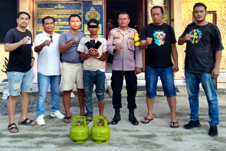 Ketangkap Curi 3 HP dan 2 Tabung Gas, Pelaku Mengaku Menyesal