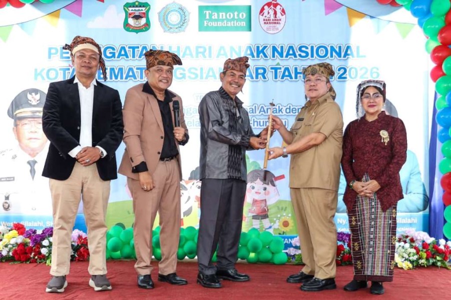 Hari Anak Nasional di Siantar Diwarnai Lomba Urdou-Urdou