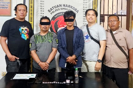 Miliki Sabu, Dua Pengedar Tak Berkutik Diringkus Polres Simalungun