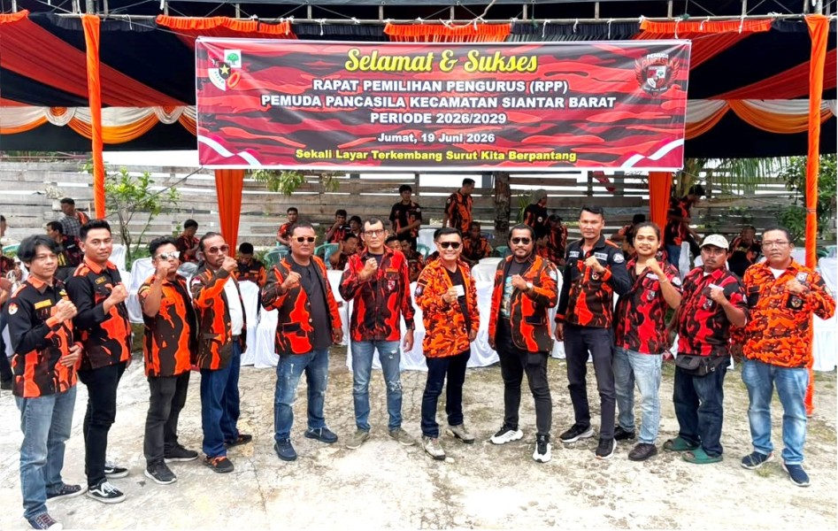 Andika Prayogi Sinaga SE  Kembali Dipercaya Pimpin PAC Pemuda Pancasila Siantar Barat