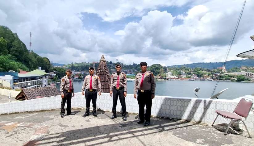 Demi Kenyamanan Wisata Danau Toba, Polres Simalungun Gelar 