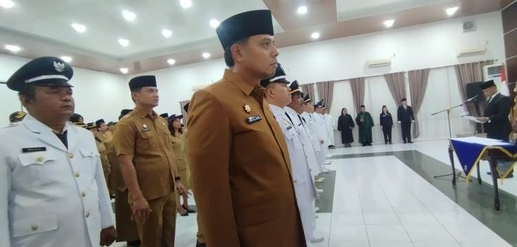 Sebanyak 116 ASN Pemko Pematangsiantar  Dilantik & Ucapkan Sumpah Janji