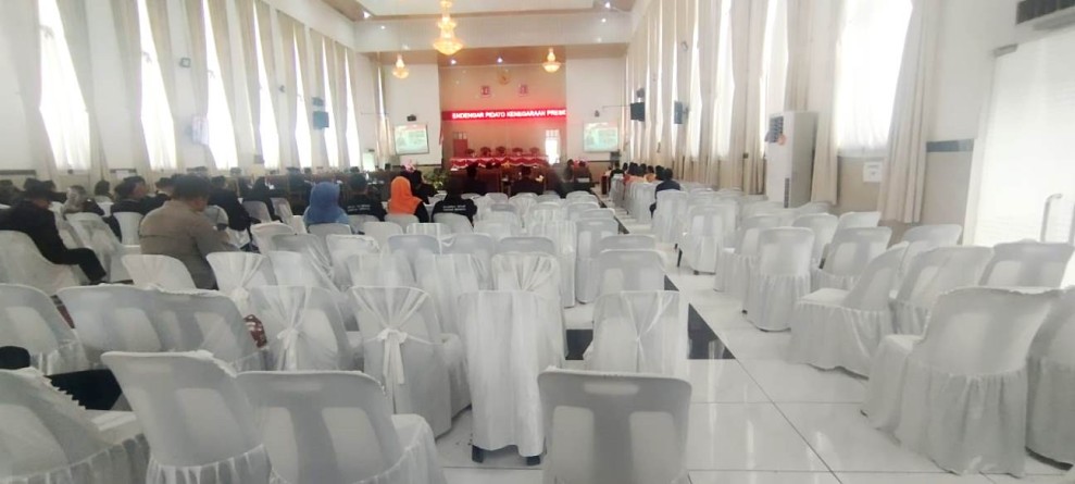 Rapat Paripurna Pidato Kenegaraan, Tidak Dihadiri Wakil Walikota Siantar dan Banyak Kursi Undangan Kosong
