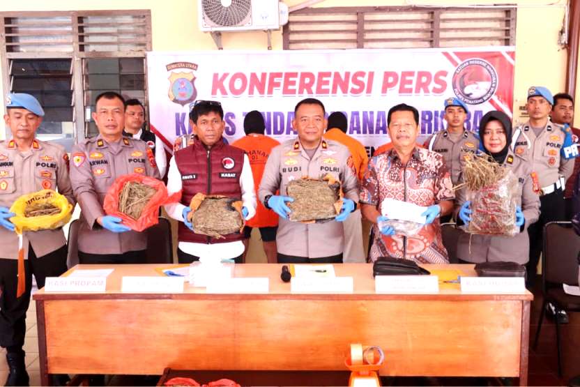 Ganja 3 Kg di Kampus USI, 3 Tersangka Diamankan Polres Pematangsiantar