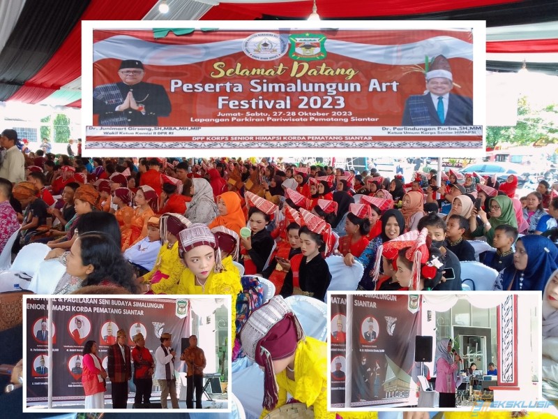 Pembukaan Simalungun Art Festival 2023 Pematangsiantar