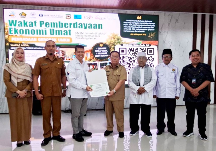 BAZNAS Kota Pematangsiantar Salurkan Bantuan Sebesar Rp192 Juta