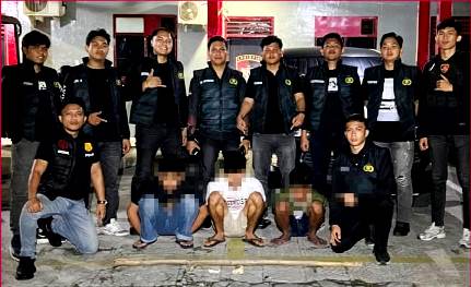 Aksi Tawuran Dibubarkan, 3 Remaja  dan 6 Sepeda Motor  Diamankan Timsus Polres  Pematangsiantar