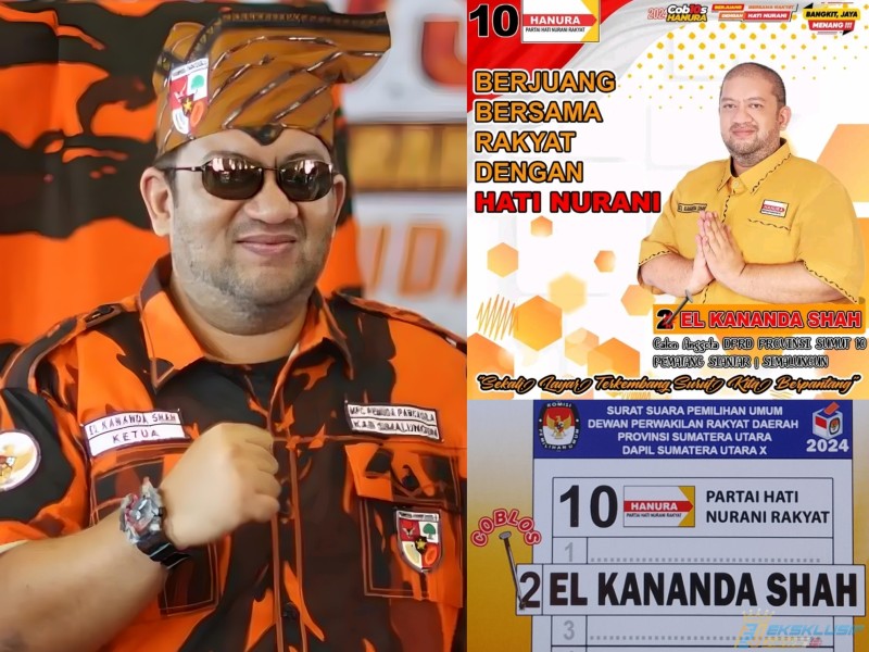 El Kananda Shah, Calon DPRD Provinsi Sumut Nomor Urut 2