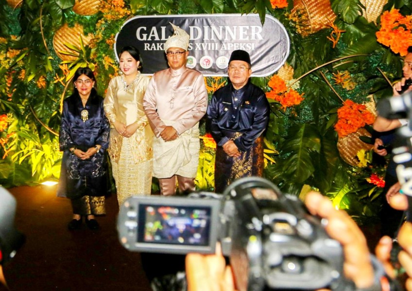 Gala Dinner dan Closing Gelar Melayu Serumpun Dihadiri Walikota Siantar  bersama Ketua TP PKK