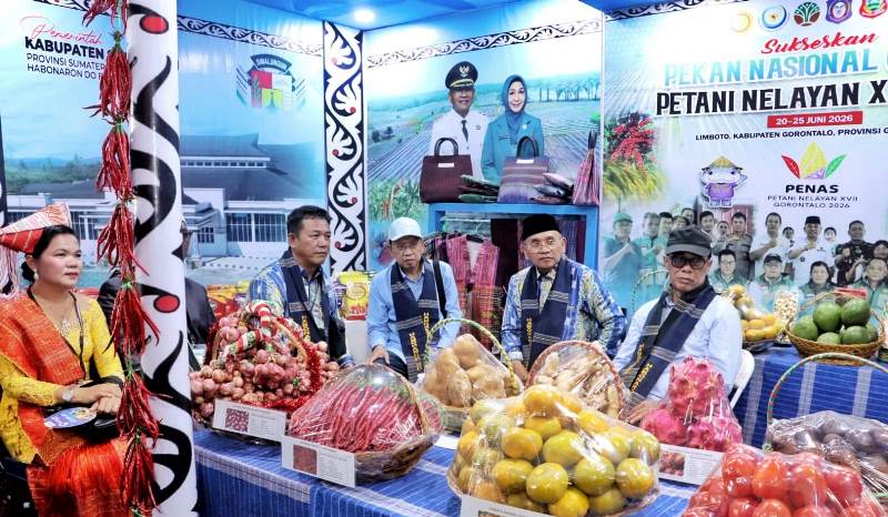Kabupaten Simalungun Terbaik I Lomba Stand PENAS XVII 2026 di Gorontalo