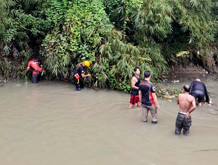 Bocah Hanyut di Bah Sosopan Tanjung Pinggir Siantar, Terus Dicari